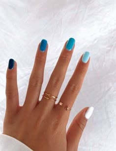 Colorful Nails, Simple Acrylic Nails, Cute Gel Nails, Acrylic Nails Coffin Short, Summer Acrylic Nails, Short Acrylic Nails Designs, Acrylic Nails Coffin