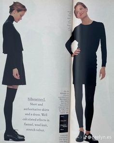 90s Minimalism Fashion, J Crew Catalog, Woman In Black, 90s Model, 가을 패션, Mode Inspiration, 90s Fashion, Fashion Magazine, Aesthetic Clothes