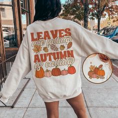 Fall Shirt Ideas For Women, Cute Fall Shirts Vinyl, Fall Tees For Women, Sweatshirts Cricut, Fall Shirt Ideas, Fall Shirts Vinyl, Halloween Tshirt Designs, Fall Long Sleeve Shirts, Harvest Festivals