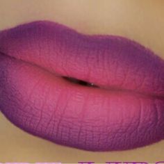 (2) Pink Purple Matte Highly Pigmented Waterproof No Smudge Color May Differ A Little Due To Lighting* Message Me For Video Of Colors Matte Pink Lips, Purple Lipstick Makeup, Lipstick Combo, Bold Lip Makeup, Bright Pink Lips, Best Lipstick Color, Facial Makeup, Lip Makeup Tutorial, Purple Lips