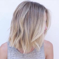 Island Hair, Blonde Lob, Blond Ombre, Brown Ombre Hair, Blond Balayage, Ombre Hair Blonde, Choppy Bob Hairstyles, Ash Blonde Hair, Ombré Hair