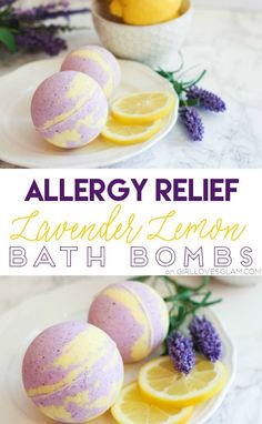 Diy Lush, Lemon Bath, Community Ideas, Bombe Recipe, Lavender Lemon, Wine Bottle Diy Crafts, Allergy Relief, Scrub Recipe