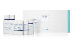 Obagi Nu-Derm Transformation System accelerates cellular turnover for skin with moderate to severe sun damage. As you age and your skin incurs the abuse of daily living (such as sun, stress, pollution), the cell turnover rate slows down. This means that the new cells take longer to form and reach the top. The old cells accumulate and stay on the surface longer. As the stratum corneum thickens and the area of new cells shrink, skin becomes less healthy. Obaji Skin Care, Skin Care System, Protector Solar, Gentle Cleanser, Uneven Skin, Skin Care Regimen, Aging Skin, Skin Cells