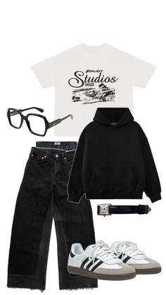 Outfit Inspo Casual, Cool Outfits For Men, Streetwear Men Outfits, Fall Winter Outfits, Outfits Casuales