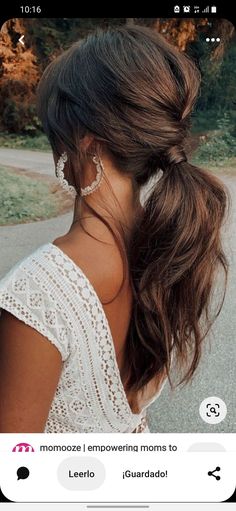 Braided Low Ponytail, Low Ponytails, Hairstyle Ponytail, Hairstyle Hoco, Guest Hair, Hoco Hairstyles, Updo Hairstyle