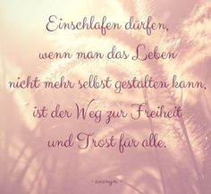 the words are written in german on a pink and purple background with some white flowers