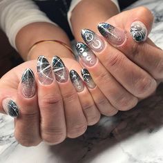 Horror Nails, Vegas Nails, Bend And Snap, Ig Highlights, Mission Control, Colorful Nail Designs, Halloween Nail Designs, Halloween Nail