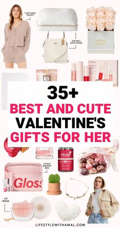 valentine's gifts for her with the words best and cute valentine's gifts for her