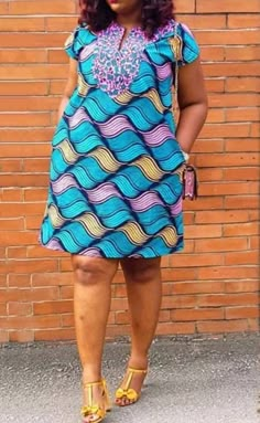 This is made from African print fabric, comfortable to wear. You can dress up or dress down with this fashionable dress.  Its available in different fabrics. Kindly check the size measurements before making your order.  If you have any questions, concern or you have your specific measurements.  kindly send us a message. We are happy to help. Your fashion is our business. NOTE. THE PRIMARY COLOR IS OUT OF STOCK Thank you so much for stopping by, hope you find something nice to order from us. Cheers African Loose Dresses For Women, Loose African Print Dress, Casual Colorful Patterned Maxi Dress, Black Short Sleeve Dress In Ankara Fabric, Bohemian Short Sleeve Loose-fit Maxi Dress, Casual Dresses With Colorful Pattern, Bohemian Short Sleeve Shift Maxi Dress, Colorful Short Sleeve Dress For Vacation, Bohemian Shift Maxi Dress With Short Sleeves