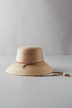 Hand-woven from sustainable palm fibers, this hat is equally suited for a day of work in the garden, or an afternoon at the beach. A soft, flexible interior band ensures a snug and comfortable fit. | Abby Hat by Terrain, Women's at Anthropologie Beauty Redefined, Anthropologie Holiday, Womens Straw Hats, Raffia Hat, Bhldn Weddings, Beach Inspired, Wide Brimmed Hats, Summer Hats, Party Hats