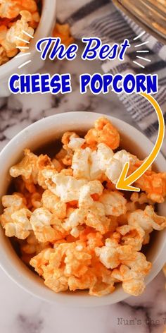 the best cheese popcorn recipe ever