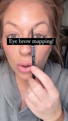 Cally Jones | Eyebrow Mapping! Use this technique and see what you think! Eyebrows truly do frame your face! They can make a HUGE DIFFERENCE! Save... | Instagram Think Eyebrows, Perfect Eyebrows Tutorial, Eyebrow Mapping, Eyebrows Tutorial, Eyebrow Makeup Tips, Save Instagram, Easy Makeup Tutorial, Simple Makeup Looks, Makeup Tricks