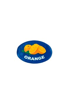 an orange patch with the words orange on it