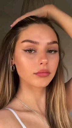 No Make Up Make Up Look, 2022 Makeup, Round Face Makeup, Casual Makeup, Dewy Makeup, Simple Makeup Looks, Face Makeup Tips, בר מצווה, Makeup Eye Looks