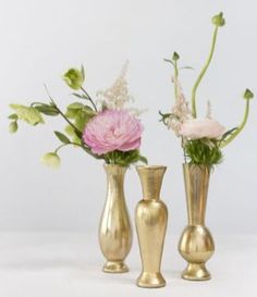 Richland Henna Budvase 2 x 6 Collection Wholesale Decor, Gold Bouquet, Golden Decor, Silk Florals, Wholesale Home Decor, Gold Vases, Old World Style, Metal Vase, Small Bouquet