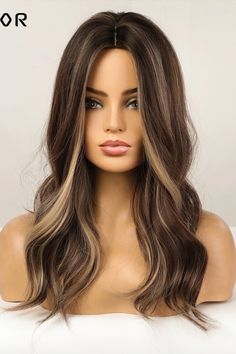 Avoid pulling out your edges Hair Inspiration Brunette, Wig Natural Hair, Hair Color Pictures, Natural Hair Woman, Peinados Recogidos, Brunette Balayage Hair, Color Pictures, Angel Hair, Synthetic Hair Extensions