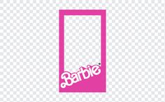 Barbie Frame PNG Barbie Box Png, Barbie Box Frame, Barbie Elements, Barbie Card, Barbie Png, Free Barbie, Barbie Box