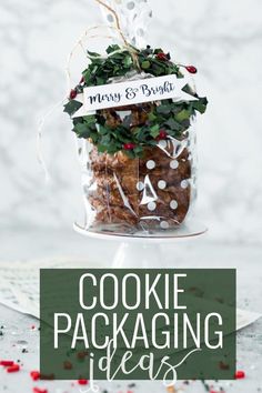 cookie packaging ideas for christmas and new year's eve