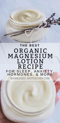 Magnesium Lotion Recipe, Apothecary Diy, Diy Kosmetik, Homemade Lotion, Homemade Bath Products