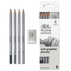 PRICES MAY VARY. Perfect for creating detailed illustrations, tonal drawings or adding shading and texture High quality graphite in an ideal range of hardnesses; HB 2.1mm, 2B/4B 2.6mm, 8B 3.5mm Round, cedar wood barrel with break-resistant core that sharpens cleanly to a point Includes vinyl eraser, 1.69 x 1.06 0.39 inches. ACMI Certified non-toxic Set includes 1 each; HB, 2B, 4B, 8B and vinyl eraser Shading Tools, Suet Bird Feeder, Artist Pencils, Beautiful Objects, Cross Hatching, Winsor & Newton, Graphite Pencils, Stippling, Life Drawing