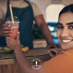 There’s nothing like seeing smiles over a fresh smoothie or juice!