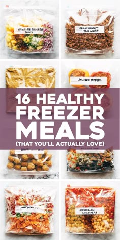 twelve freezer meals that you'll actually love