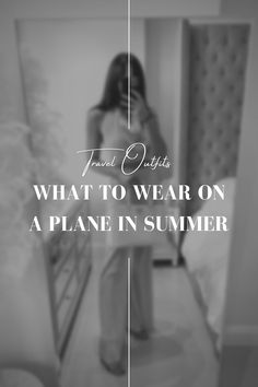 Are you looking for tips and ideas on what to wear on a plane in summer? Here are some of my favorite summer travel outfits. #summer #traveloutfit Outfits To Fly In Airport Style Summer, Airplane Outfits Summer Beach, Airport Outfit Tropical, Airport Outfit Tropical Vacation, Airport Outfit Summer Shorts, Airport Look Summer, Cute Airport Outfit Summer, Airline Outfit, Summer Airplane Outfit