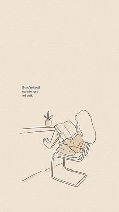 a drawing of a person sitting in a chair reading a book with the caption if someone just doesn't know how to read it