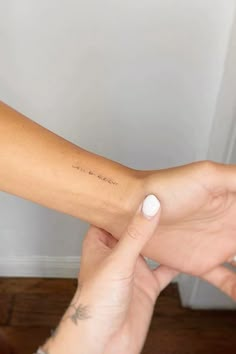 Handwriting Tattoos, Feminine Tattoo, Small Hand Tattoos, Subtle Tattoos