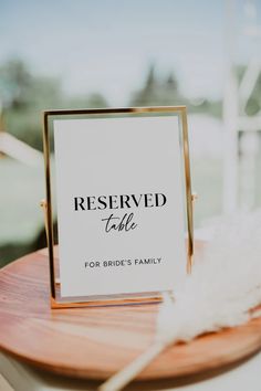 a sign that reads advice and wishes for the new bride on top of a wooden table