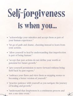 #Selfcompassion has #health benefits, including #reducingstress #depression & #anxiety. #Selfforgiveness can also have #positiveeffects on your #physicalhealth & #relationships. It is important to remember that learning how to forgive yourself is not a one-size-fits-all process #PGClinical #MentalHealth #MH #Counseling #Psychology #therapy Best Health Tips, Forgiveness Tips, Self Care Quotes Life, Self Understanding, Forgive Yourself Quotes, Take Care Of Yourself Quotes, Self Care Guide, Selfcare Ideas, Self Forgiveness