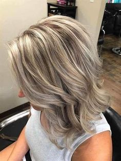 Lowlights For Ash Blonde Hair, Dark Foils In Blonde Hair, Blended Foil Highlights, Covering White Hair With Highlights, Brown And Blonde Foils, Blonde Hair Color Ideas Medium Length 2023, Blonde Highlight Colors, Foils For Grey Hair, Ash Blonde With Lowlights Fall