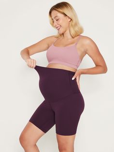 {{Why Moms Love it}}

Super High Waist are the go-to for comfort and support during pregnancy. These soft, stretchy shorts feature a belly panel that grows with you, ensuring a secure fit without rolling. Moms love them for their full coverage and ease of wear throughout their journey.

[[cur-off]]

[[flare]] {{Features}}


Ideal for yoga, lounging, and beyond during pregnancy and postpartum.

Soft, stretchy Natrelax fabric for a gentle, luxurious fit.

High rise with a 6" inseam for full-length Maternity Romper, Cotton Sports Bra, Bodysuit And Skirt, Stretchy Shorts, Nursing Wear, Breastfeeding And Pumping, Bump Style, Maternity Shorts, Yoga Sports Bra