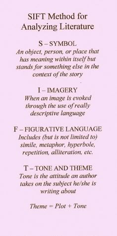 learning twice: The SIFT Method for Literature Analysis #apenglish Literature Analysis, English Literature Notes, Literature Lessons, Reading Center, Ap Literature, Teaching Literature, Ap English, Literary Analysis, Teaching Ela