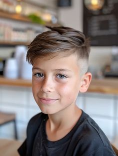 Boy Hairstyles 2024 Trends, Summer Boy Haircut, Boys Hair 2024, Haircut Boys 2024, Boys Long On Top Haircut, Boy Summer Haircut, Trending Boys Haircuts 2024