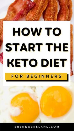 How to Start the Keto Diet & Eat Keto for Beginners! Keto Diet List, Keto Diet Breakfast, Low Carb Breakfast Recipes, Diets For Beginners, Ketogenic Diet Recipes