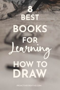 the words 8 best books for learning how to draw