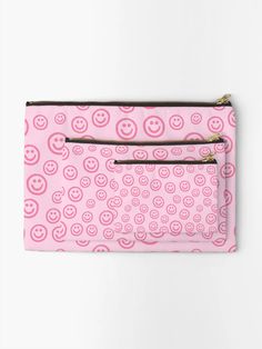 "Preppy Aesthetic" Zipper Pouch for Sale by 1StickerShop | Redbubble Cute Preppy Pencil Cases, Preppy Bags With Zipper Closure For Daily Use, Pink Zipper Pouch Stationery For Students, Roller Rabbit Pencil Pouch, Teenage Girl Birthday Gifts