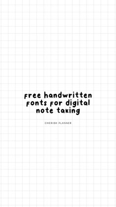 FREE HANDWRITTEN FONT (for digital notes, pla Best Free Handwritten Fonts, Workbook Layout, Font Canva Lettering, Free Cursive Fonts, Font Love, Free Handwritten Fonts, Unicorn Wings, Design Alphabet, To Do Planner