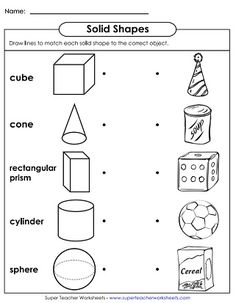 the worksheet for shapes and numbers to help students learn how to make their own shapes