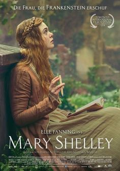 the poster for mary shelley's film, which is being released on dvd