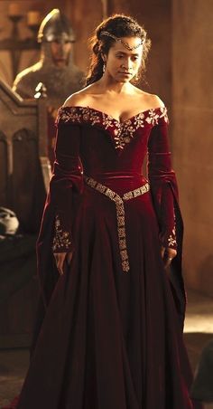 Medieval Queen Dress, Medieval Costume, Queen Dress