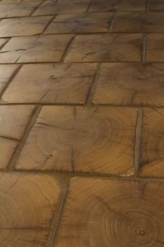 an image of a wooden floor that looks like it is made out of wood planks