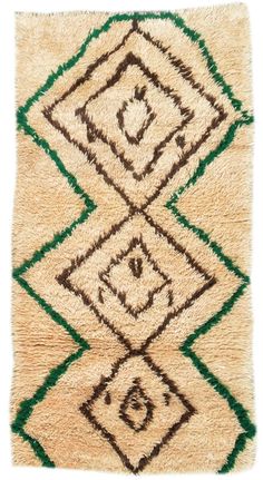 illuminate collective  handmade Vintage Moroccan Rug Lucky One - 3' x 6' - 0.91m x 1.83m Vintage Inspired Rugs, Beni Rugs, Designer Rugs, Traditional Weaving, Rugs Vintage, Vintage Bathroom, Vintage Moroccan Rugs, Types Of Rugs, Perfect Rug