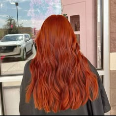 Pumpkin Spice Copper Hair, Copper Pumpkin Hair, Copper Aesthetic Hair, Spicy Copper Hair Color, Fire Orange Hair, Copper Hair Color Aesthetic, Copper Hair Bright, Pumpkin Hair Color, Rich Copper Red Hair