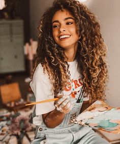 Dyed Curly Hair, Colored Curly Hair, Curly Girl Hairstyles, Foto Poses, Curly Girl