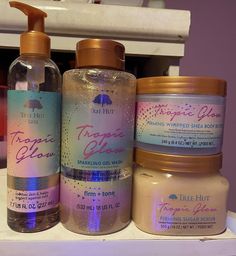 Tree Hut Tropic Glow, Tropical Glow, Scent Combos, Pampering Routine, Body Hygiene, Bath And Body Works Perfume, Shower Skin Care, Body Smells, Smell Goods