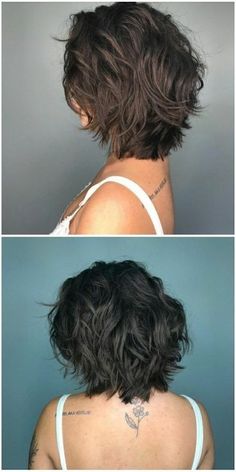 Cute Layered Haircut Mid Length, Layered Haircut Mid Length, Haircut Mid Length, Cute Layered Haircut, Chin Length Hair, Haircuts For Wavy Hair, Midlength Haircuts, Layered Haircut