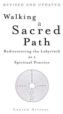 the book cover for walking a sacred path