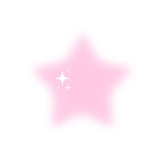 a pink star with white stars in the center on a white background that appears to be blurry